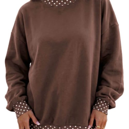 Polka Dot Crewneck
