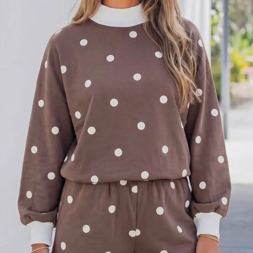 Polka Dot Lounge Set