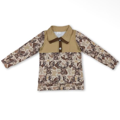Buck Camo Pullover