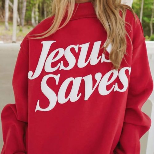 Jesus Saves Sweatshirt